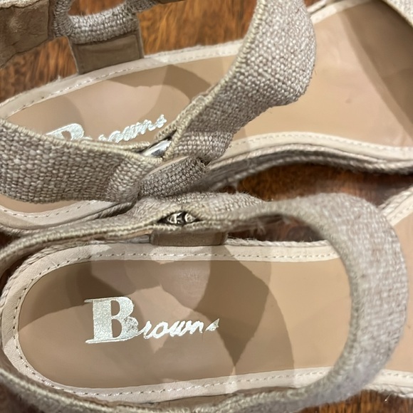 Browns wedges, size 39 - Picture 4 of 5